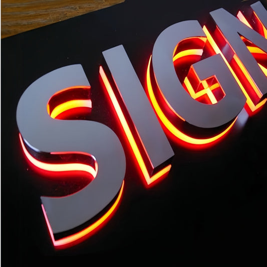 Custom led sign - Back lit led letter Illuminate letters