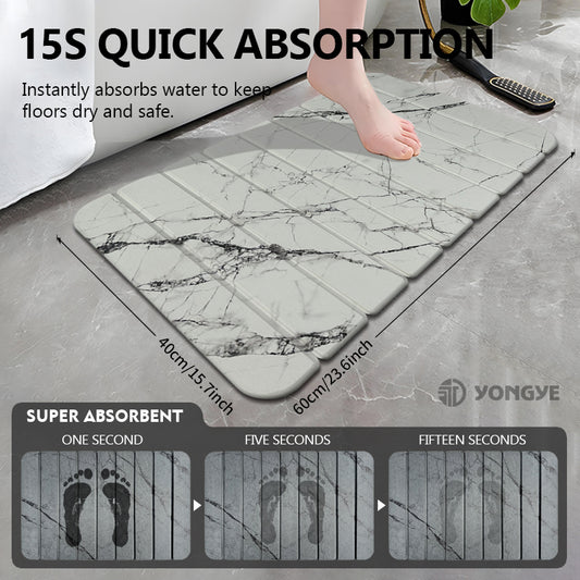 stone drying mat features