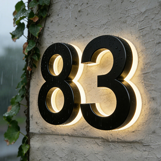 Why LED House Numbers Are Becoming More Popular