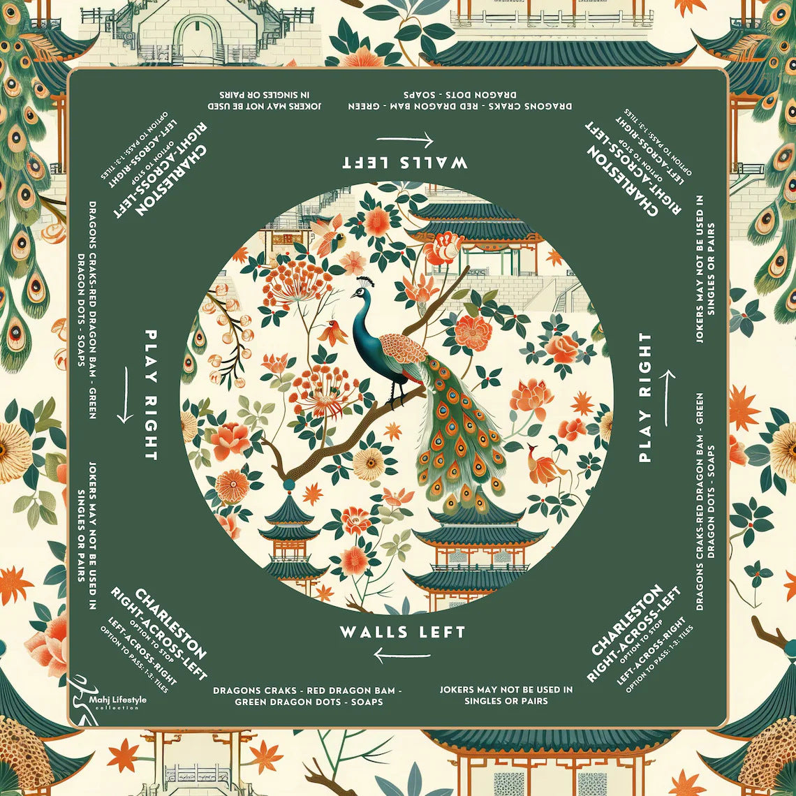 Mahjong Mat Mahjong Tablecloth