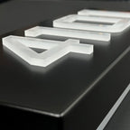 3D Acrylic Backlit LED House Numbers