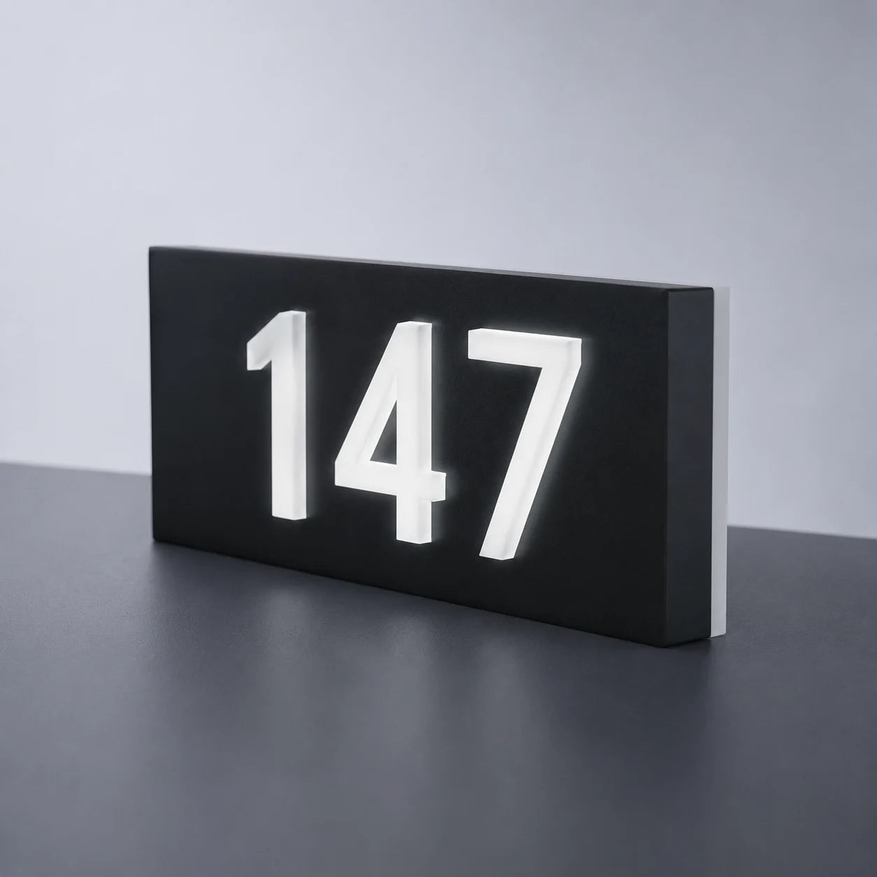 3D Acrylic Backlit LED House Numbers