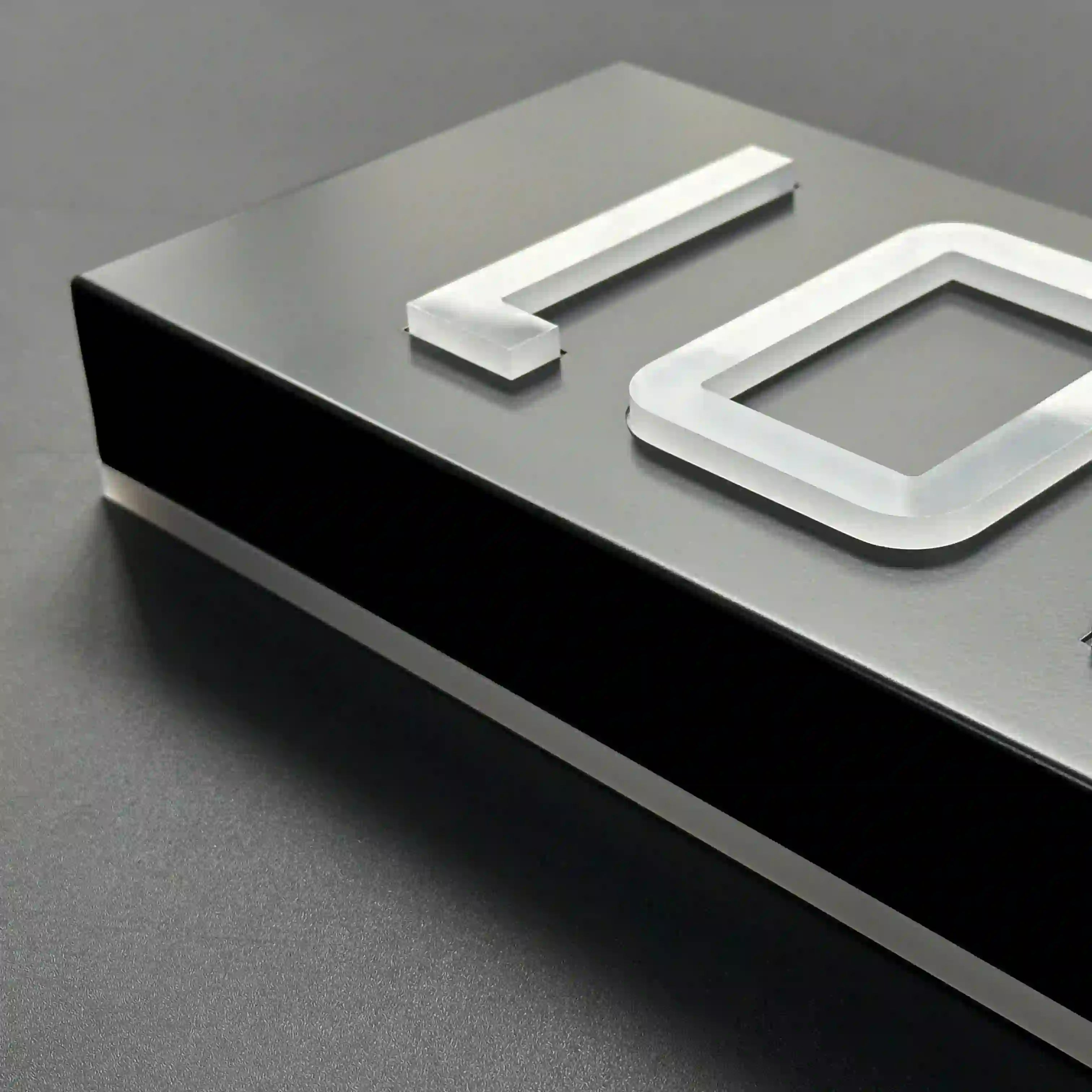 3D Acrylic Backlit LED House Numbers