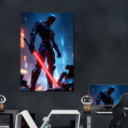 Singeee Future Warrior 01 LED Art Neon Sign Neon Poster in game room 2