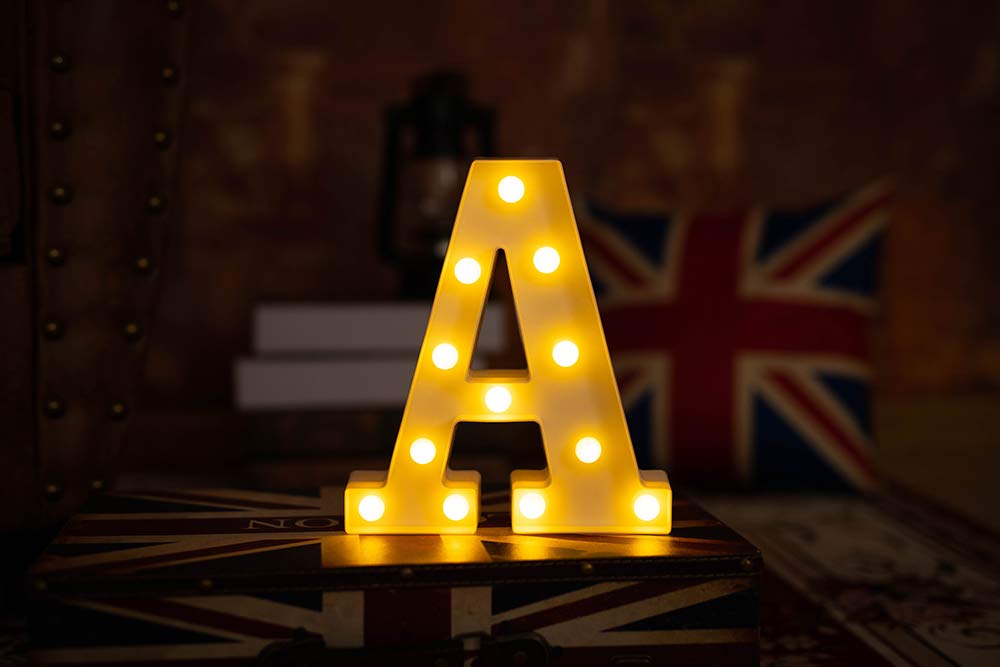 LED Mini Acrylic Letters A rendering
