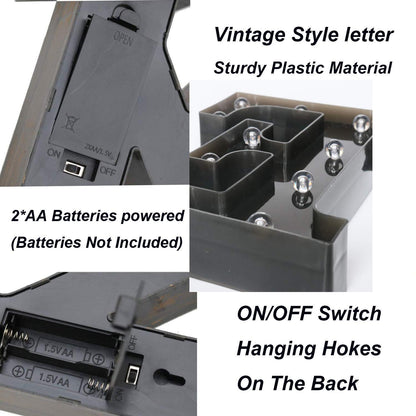 LED Marquee Number Alphabet Signs