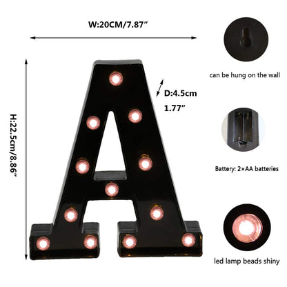 LED Marquee Number Alphabet Signs