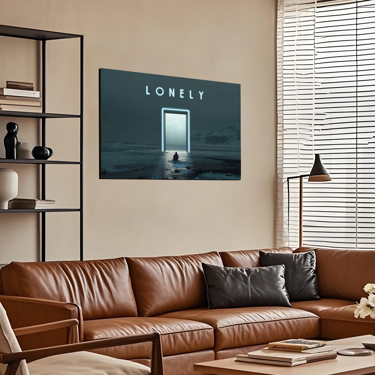 "Lonely" Neon Poster Neon Sign