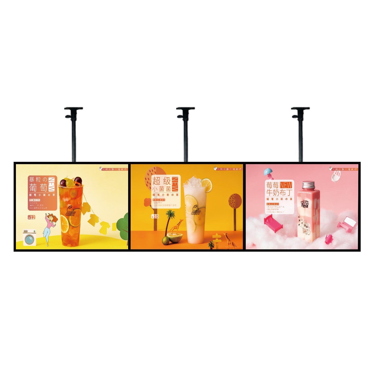Slim magnetic advertising light boxes 2