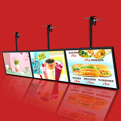 Slim magnetic panel aluminum frame advertising light boxes