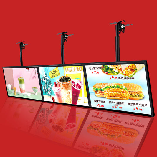 Slim magnetic panel aluminum frame advertising light boxes