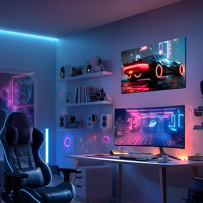 Cyberpunk Car 1 LED Art Neon Sign Neon Poster in game house