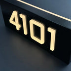 3D Acrylic Backlit LED House Numbers