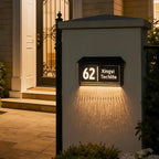 singeee wireless solar powed roof led address sign 1