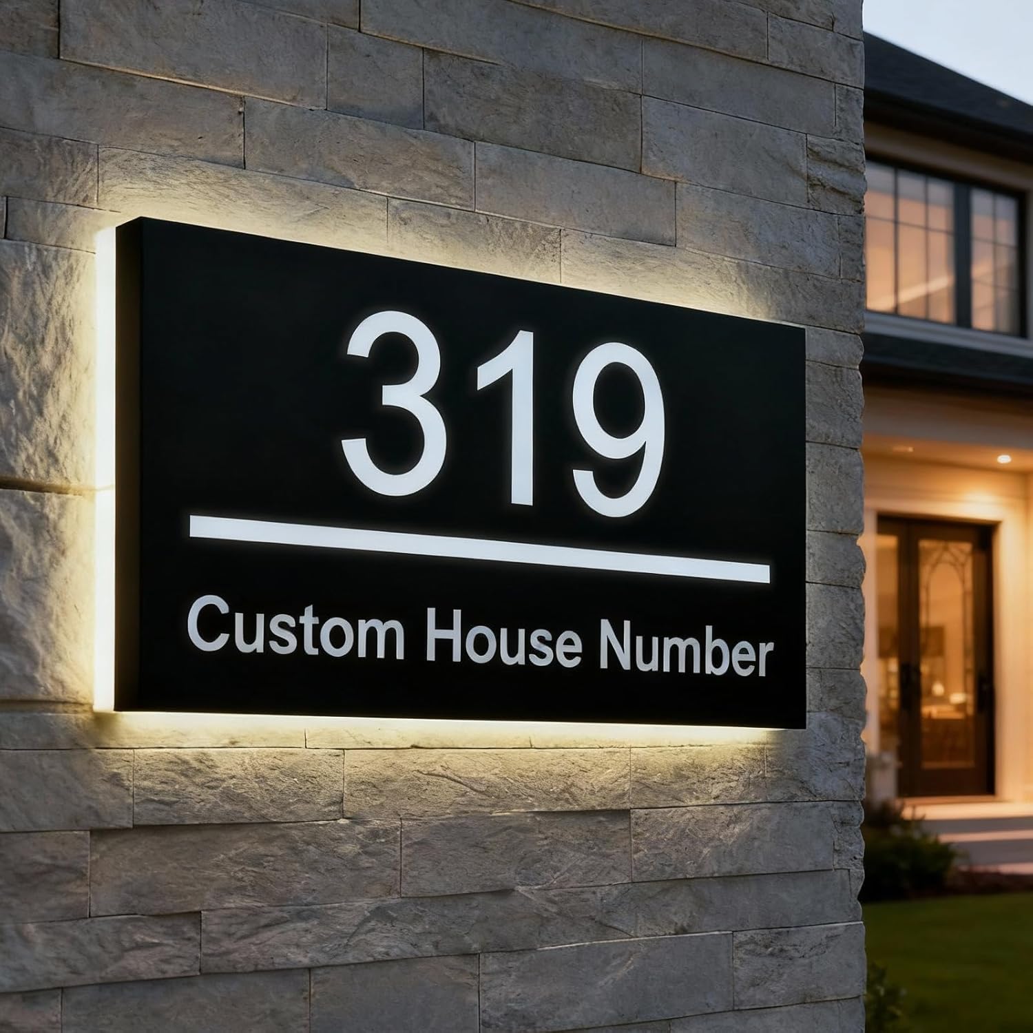 custom led address sign 3