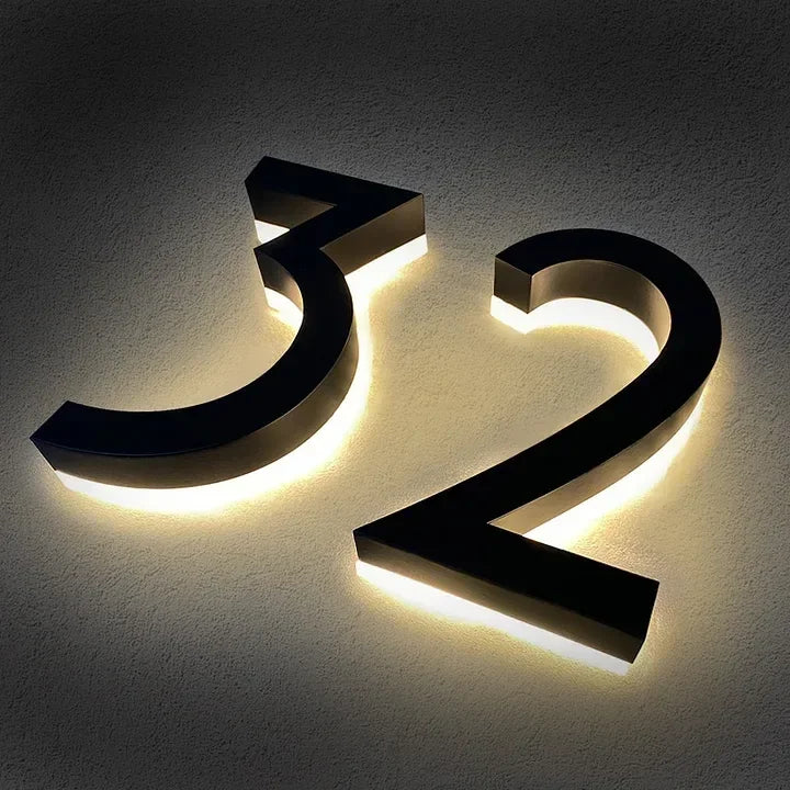 led-house-number-32