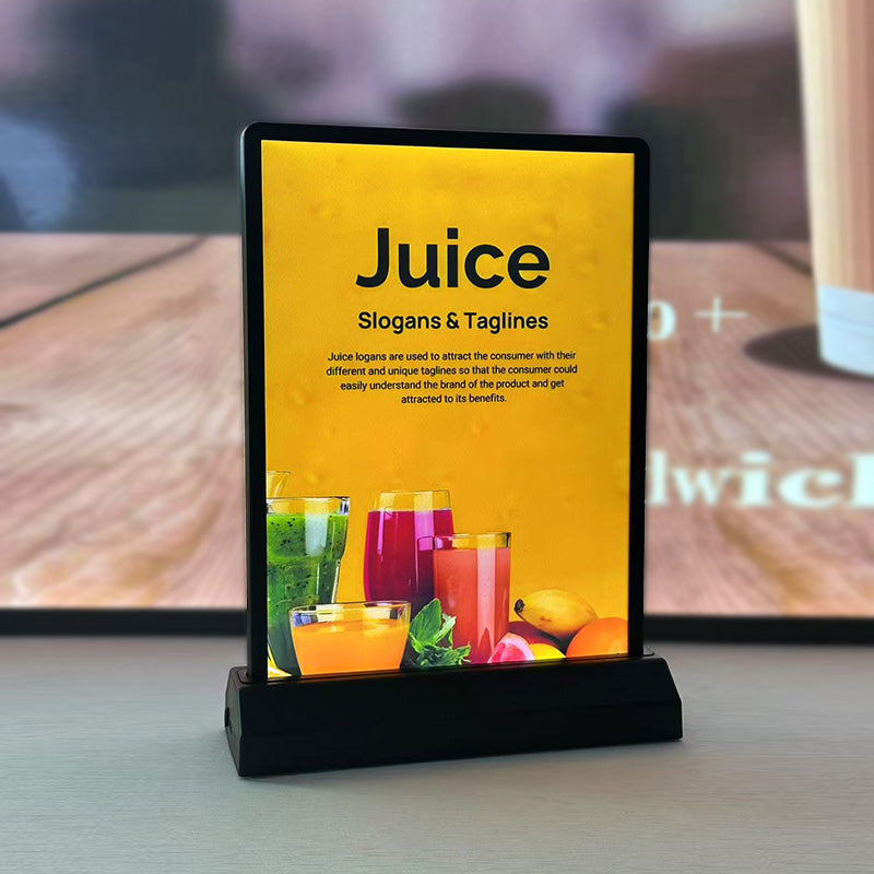 Wireless Desktop Lightbox for shop for business restaurant